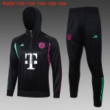 Bayern Munich Black Training Sweatshirt + Pants Kids 2023/24 #Hoodie