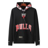 2021/2022 Chicago Bulls x Aape Pullover Black Hoodie Sweatshirt Men
