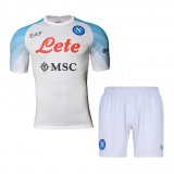 Napoli Away Jersey + Short Kids 2022/23