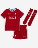 2020/2021 Liverpool Home Red Soccer Whole Kit Jersey + Short + Socks Kid's