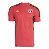 Sao Paulo FC Red Training Jersey Mens 2021/22