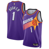 Phoenix Suns Purple Swingman Jersey (Classic) Mens 2022/23 Devin Booker - 1