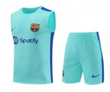 Barcelona Turquoise Training Singlet + Short Mens 2023/24
