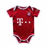2020/2021 Bayern Munich Home Red Baby Infant Crawl Soccer Jersey Shirt