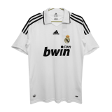 Real Madrid Retro Home Jersey Mens 2008/2009