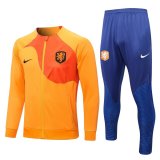Netherlands Orange Training Suit Jacket + Pants Mens 2022/23
