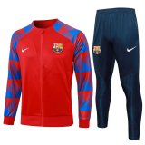 Barcelona Red Training Jacket + Pants Mens 2023/24