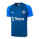 Manchester United Blue Training Jersey Mens 2023/24