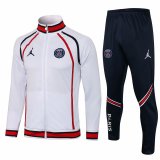 PSG x Jordan White Training Suit (Jacket + Pants) Mens 2021/22