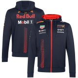 Oracle Red Bull Racing 2023 Hoodie Navy Full Zip F1 Team Jacket Mens