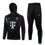 Bayern Munich Black Training Suit Mens 2023/24 #Hoodie