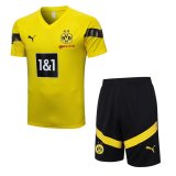 Borussia Dortmund Yellow Training Jersey + Short Mens 2022/23