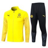 Borussia Dortmund Yellow Print Training Jacket + Pants Mens 2023/24
