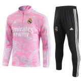 Real Madrid Pink Dragon Training Suit Mens 2023/24