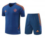 Manchester United Navy Jersey + Shorts Mens 2022/23