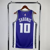 Sacramento Kings Purple Swingman Jersey - Icon Edition Mens 2023/24 SABONIS #10