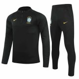 Brazil Black Training Suit Mens 2021/22