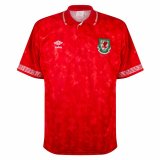 Wales Retro Home Jersey Mens 1991