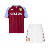 Aston Villa Home Kids Jersey + Short 2021/22