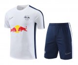 RB Leipzig White Training Jersey + Short Mens 2023/24