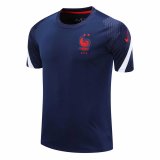 2020/2021 France Soccer Training Jersey Navy - Mens