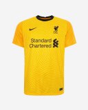 2020/2021 Liverpool Away Goalkeeper Yellow Soccer Jersey Men's
