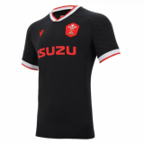 Wales Away Black Rugby Jersey Mens 2020/21