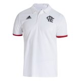 Flamengo White Polo Jersey Mens 2021/22
