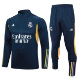 Real Madrid Royal Blue Training Suit Mens 2023/24