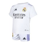 Real Madrid Home Jersey + Shorts Kids 2022/23