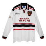Manchester United Away Jersey Mens 1998/99 #Retro Long Sleeve