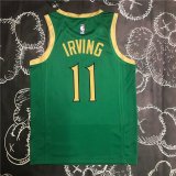 Boston Celtics 2019/2020 Green SwingMens Jersey - City Edition Mens (IRVING #11)