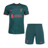 Liverpool Third Jersey + Short Kids 2022/23