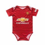 2020/2021 Manchester United Home Red Baby Infant Crawl Soccer Jersey Shirt
