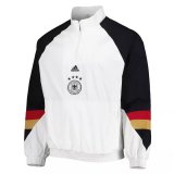 Germany White All Weather Windrunner Jacket Mens 2023 #Half-Zip Icon