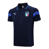 Italy Royal Polo Jersey Mens 2023