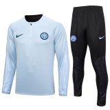 Inter Milan Light Grey Training Suit Mens 2023/24
