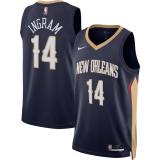 New Orleans Pelicans Navy Swingman Jersey (Icon) Mens 2022/23 Brandon Ingram - 14