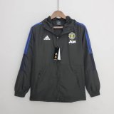 Manchester United Black All Weather Windrunner Jacket Mens 2022/23