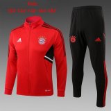 Bayern Munich Red Training Suit Jacket + Pants Kids 2022/23