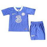 Chelsea Home Jersey + Shorts Kids 2022/23