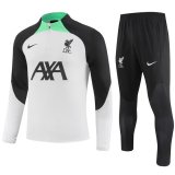 Liverpool Light Grey Training Suit Mens 2023/24