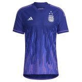 Argentina 3-Star Away World Cup Champions Jersey Mens 2023 #Player Version