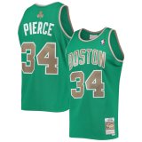 Boston Celtics Kelly Green Mitchell & Ness Hardwood Classics Jersey Mens 2007-2008 #PIERCE #34