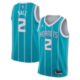Charlotte Hornets 2020 NBA Draft First Round Pick Jordan Teal Men SwingMens Jersey Icon Edition