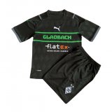 VfL Borussia Monchengladbach Black Jersey + Short Kids 2021/22