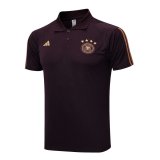 Germany Brown Polo Jersey Mens 2023