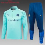 Olympique Marseille Green Training Suit Kids 2023/24