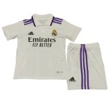 Real Madrid Home Jersey + Short Kids 2022/23