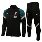Liverpool Black - GG Training Suit Jacket + Pants Mens 2021/22